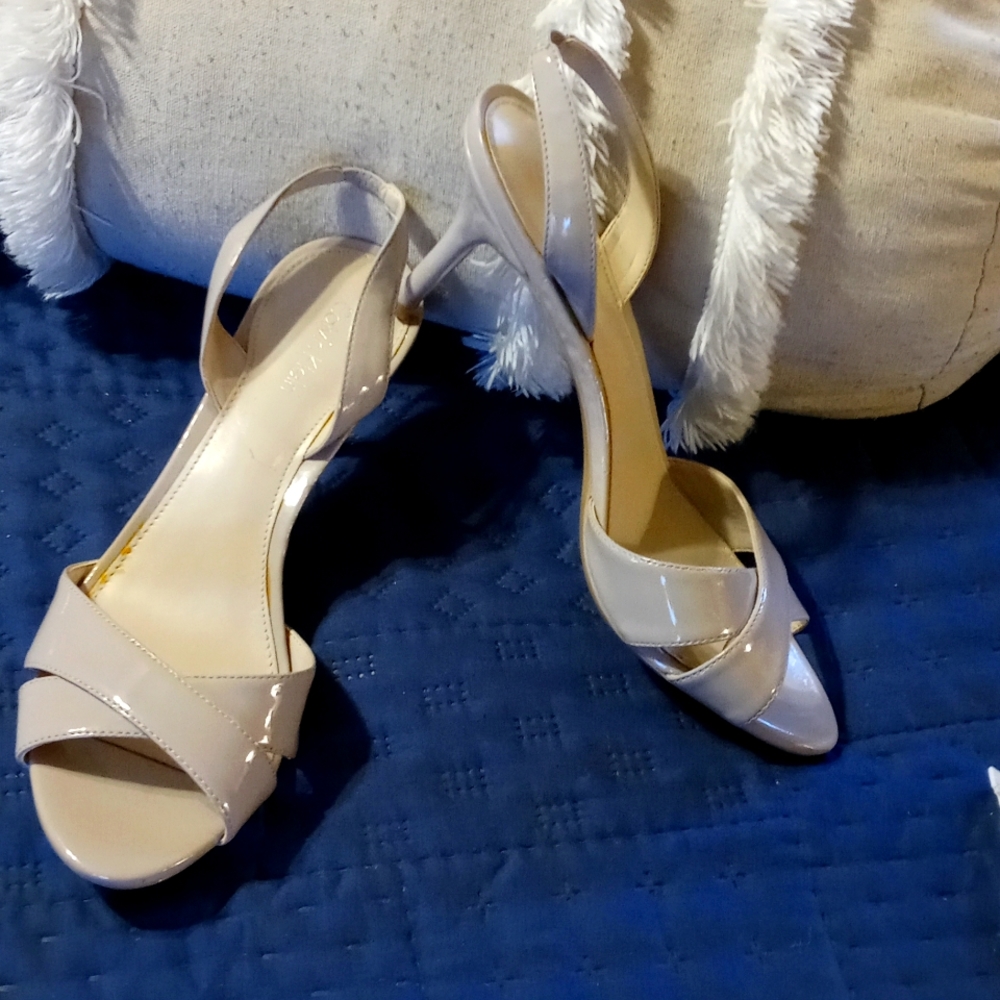 Calvin Klein nude color shoes